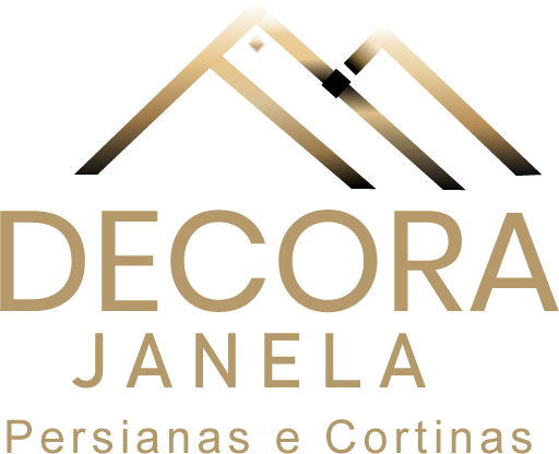 Logo oficial DECORA JANELA — Persianas e Cortinas